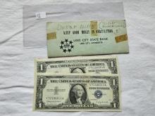 8 - 1957 Crisp Silver Certificates  - Consecutive Serial Numbers