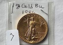 1986 1 oz Gold Eagle
