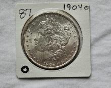 1904 O Morgan Dollar