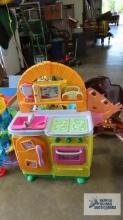 Dora the Explorer toy kitchen