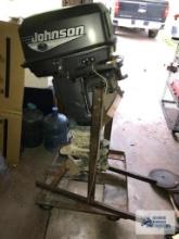 1999 JOHNSON OUTBOARD MOTOR, 25HP. VIN:G04644039. OH TITLE. IT MAY TAKE SEVERAL WEEKS TO OBTAIN