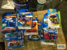 (10) HOT WHEELS. SEE PICTURES FOR TYPE AND MODELS.