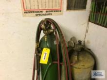 ACETYLENE TORCH AND GAUGES, NO TANKS
