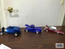 1950S CHEVY TRUCK, 1960S CHEVY IMPALA, '32 FORD MODEL CARS