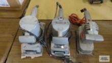 Rockwell, Porter Cable, and Black & Decker sanders