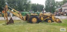 Massey Ferguson Model 222 tractor backhoe. We did not attempt to start.