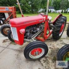 Massey Ferguson 35 model MF-38 tractor. We did not attempt to start.