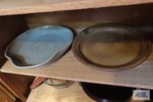 Decorative stoneware...serving plates