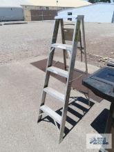 Werner 5 ft aluminum step ladder