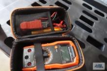Klein Tools multimeter with case