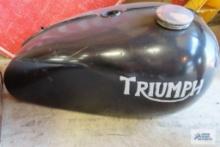 Triumph gas tank