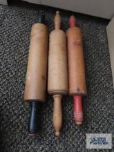 Vintage rolling pins