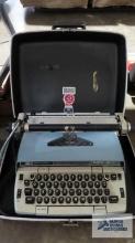 vintage Smith Corona typewriter with case