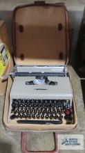 Olivetti...Lettera 22 vintage typewriter with case