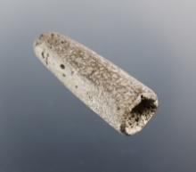 Miniature 1 1/2" Tube Pipe found in Modoc Co., California. Bennett COA.