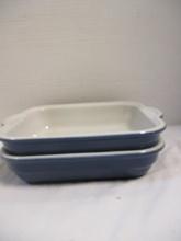 2 Emile Henry France Small Casserole Dishes