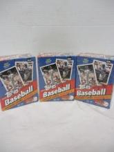 3 New Old Stock Topps 1993 Series 1 Major League Baseball Cards