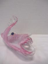 Murano Glass Pink Swan