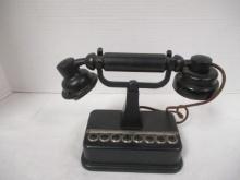 Antique Telephone w/8 Push Buttons