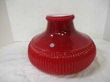 Fenton Ruby Red Ribbed Lamp Shade