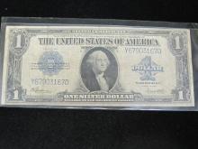 1923 $1 Blue Seal Horse Blanket Note