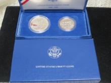 1986 US Liberty Coin Set