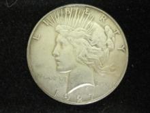 Fantasy Double head Peace Silver Dollar- 1927