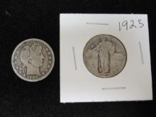 1903 & 1925 Quarters