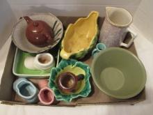 Large Grouping of Vintage Pottery Pieces