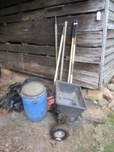 Yard Tools and Pull Behind Seeder