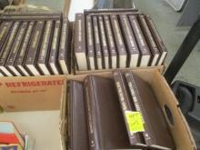 Set of Louis L'amour Leather Bound Books