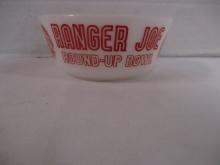 Vintage Hazel Atlas "Ranger Joe Round-Up Bowl"