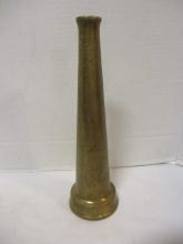 Vintage Solid Brass Fire Hose Nozzle