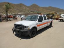 2003 Ford F250 SD Crew-Cab Pickup Truck,