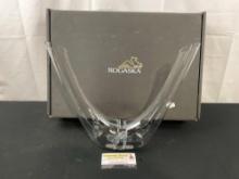 Rogaska Crystal Duo Wine Decanter Made in Slovenia, with original box