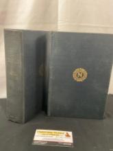 Pair of Hardcover Books, Napoleon by Emil Ludwig 1926, 10th & 17th Printings