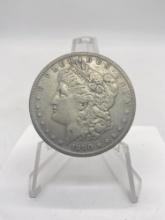 Antique 1890-S Silver Morgan dollar , better date coin see pics