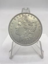 Antique 1891 Silver Morgan dollar , better date coin, see pics