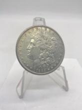 Antique 1884 Silver Morgan dollar nice coin good detail see pics