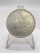 Antique 1880 Silver Morgan dollar nice coin