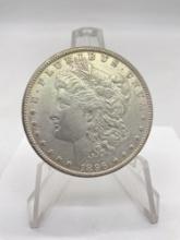 Antique 1896 Silver Morgan dollar, nice coin