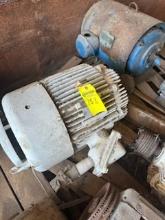 (3) Explosion Proof Electric Motors - (2) 15hp, (1) 25hp, All 1750rpm (Whit