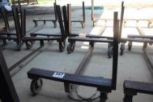 Steel Lumber Carts 4ft. X Adjustable Length