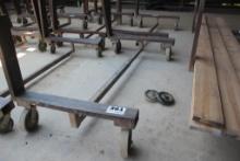 Steel Lumber Carts 4ft. X Adjustable Length