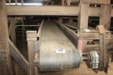 24in. X 58ft. Belt Conveyor With Drive, (Out Feed From Scragg)