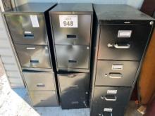 3-letter file cabinets.