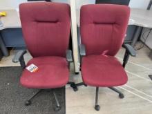2-red office chairs.