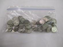 US Silver Roosevelt Dimes- various dates/mints 89 coins