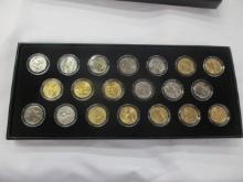 US Quarters 2006 Gold & Platinum Layered 20 coins