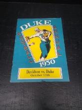Vintage Duke Football Program Annual-1930